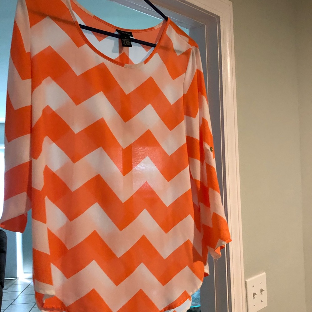 Chevron blouse